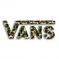 Hype Vans X Bape Camo T-Shirt