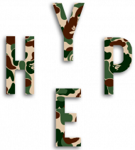 Hype X Bape Camo
