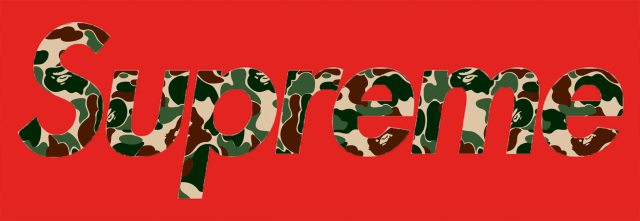 Bape Camo X Suprme T-Shirt
