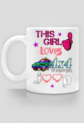 This Girl Loves To Drive Her Jeep - DekoArt-Gallery