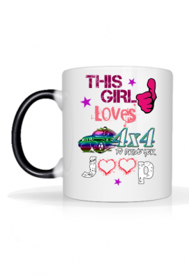 This Girl Loves To Drive Her Jeep - DekoArt-Gallery