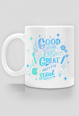 WO. Cup - Great Artist Steal - Graphic Designer - WO. Style
