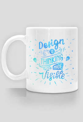 WO. Cup - Thinking made visible - Graphic Designer colo - WO. Style