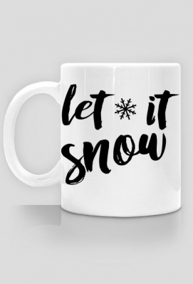 Kubek: let it snow - design by yoga
