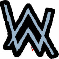 T-shirt Alan Walker BIG logo