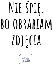 Kubek "Nie śpię, bo obrabiam zdjęcia" (RÓŻNE KOLORY)