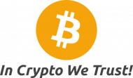 Bluza męska z kapturem - In Crypto We Trust! Bitcoin
