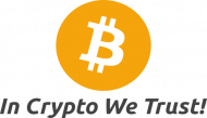 Bluza damska - In Crypto We Trust! Bitcoin