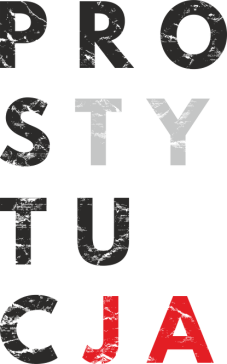 Kubek parodia, przeróbka koszulki destylacja, konfidencja, konstytucja - Prostytucja