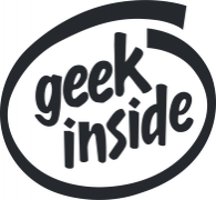 Kubek czyli dobry pomysł na śmieszny i tani prezent dla informatyka, programisty, geeka, nerda - Geek Inside przeróbka Intel inside