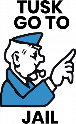 Koszulka antypolityczna - Tusk Go to jail