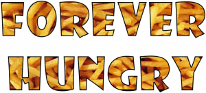 FOREVER HUNGRY T-shirt - nadruk