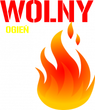 koszulka z serii "Wolny Ogień"