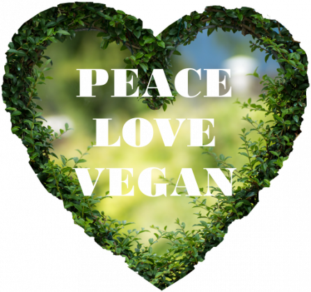Simply Vegan- PEACE LOVE VEGAN