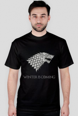 Gra o Tron KOSZULKA STARK WINTER IS COMING - smiechawkaxd