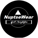 czapka z daszkiem z okrągłym  logo NuptseWear