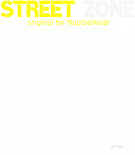 NuptseWear - koszulka z napisem  Street Zone