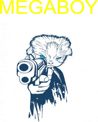 Koszulka Damska z napisem Megaboy