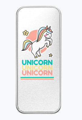 Metalowy piórnik Unicorn - Cool Kids