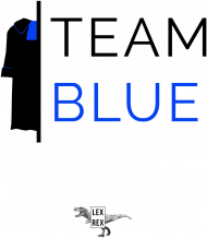 TEAM BLUE - T-shirt damski - LexRex