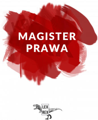 Magister prawa - czerwony - Kubek