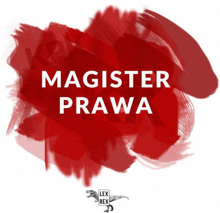 Magister prawa - czerwony - Torba