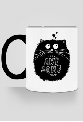 KUBEK CAT BE AWESOME TODAY - zakupoholik
