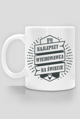 kubek najlepszy wychowawca na świecie - zakupoholik