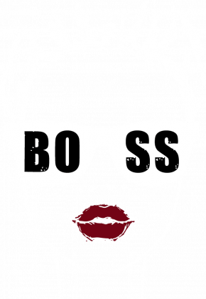 Koszulka damska Girl Boss - czarna