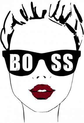 Bluza damska Girl Boss - biała