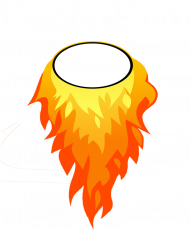 Rocket T-Shirt White text