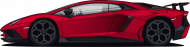 Lamborghini Aventador SV Czerwony