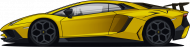 Lamborghini Aventador SV Żółty
