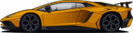 Kubek Lamborghini Aventador SV Pomarańczowy