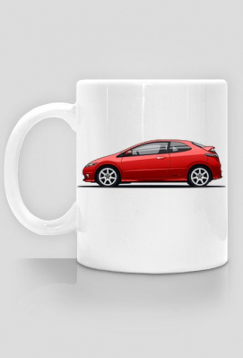 Kubek Honda Civic TypeR Czerwony - Elite Cars Wear