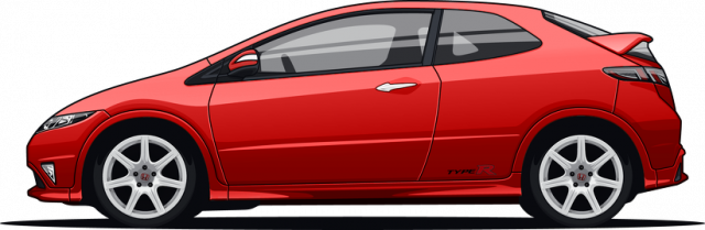 Bluza Honda Civic TypeR Czerwony