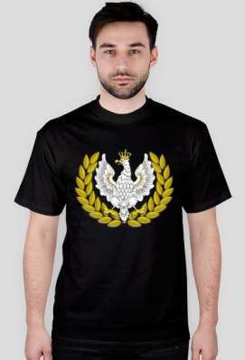 Koszulka patriotyczna Orzeł II RP Wieniec - OP Grafika
