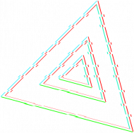 Triangle glitch
