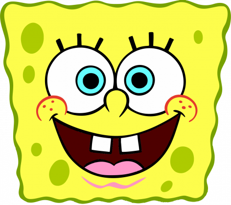 Maseczka Spongebob