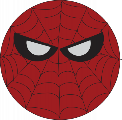 Maseczka ochronna z grafiką Spiderman