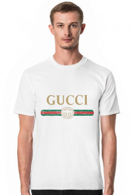 Koszulka męska- GUCCI - tomalowa