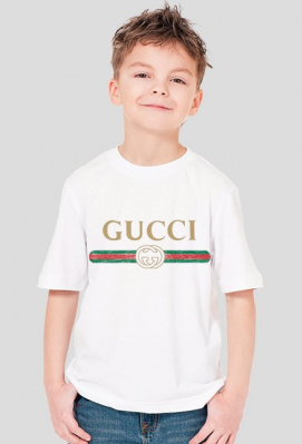 Koszulka dziecięca- GUCCI - tomalowa