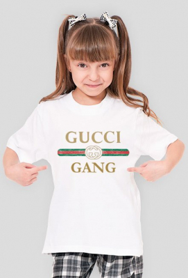 Koszulka dziecięca- GUCCI GANG - tomalowa