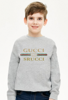 Bluza dziecięca- GUCCI SRUCCI - tomalowa