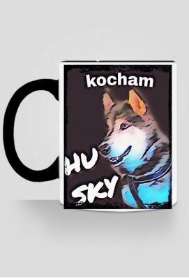 Love Malamutka - Kocham Husky (kubek) - Love Malamutka