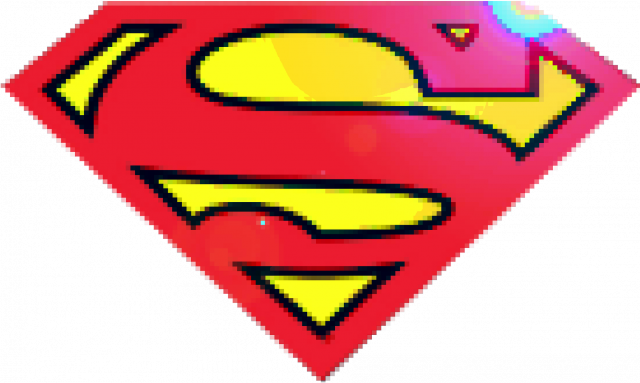 Superman Logo Pixel