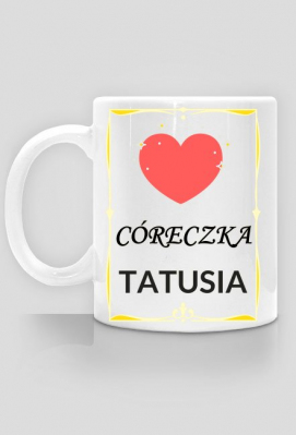 kubek - córeczka tatusia - Stamp KJ