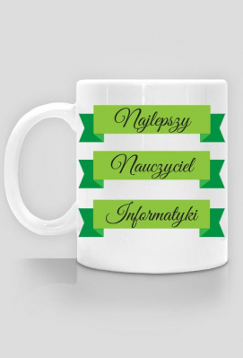 kubek - najlepszy nauczyciel informatyki - Stamp KJ