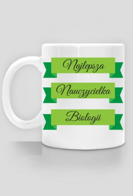 kubek - najlepsza nauczycielka biologii - Stamp KJ