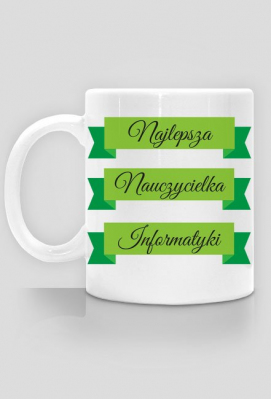 kubek - najlepsza nauczycielka informatyki - Stamp KJ